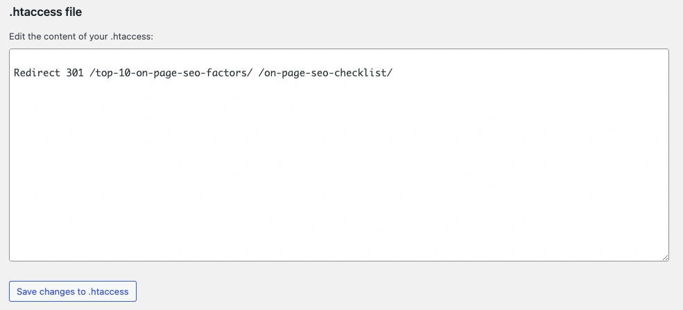 Broken Links & Redirection