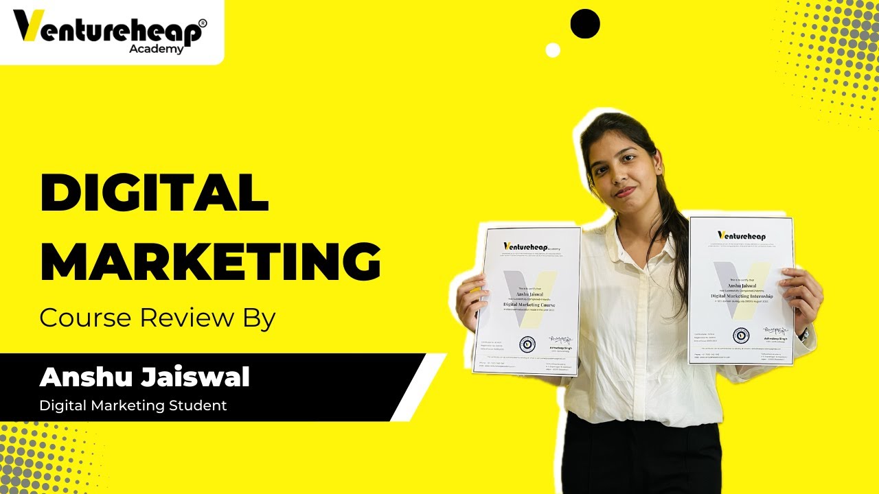 Digital marketing review by Anshu Jaiswal