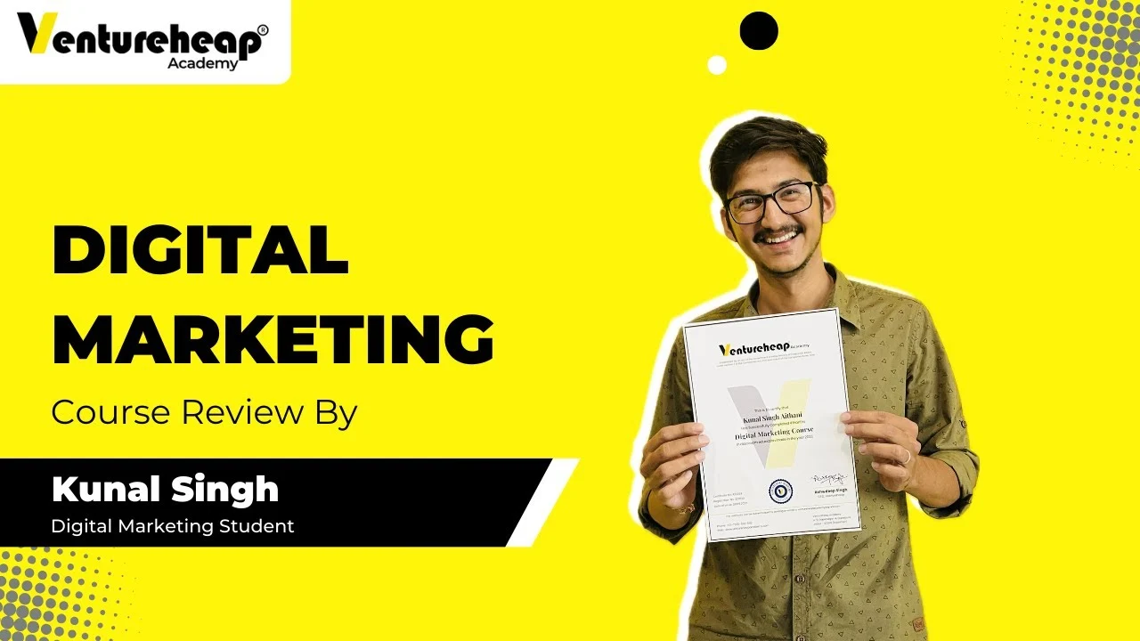 Digital Marketing Course Review by Kunal