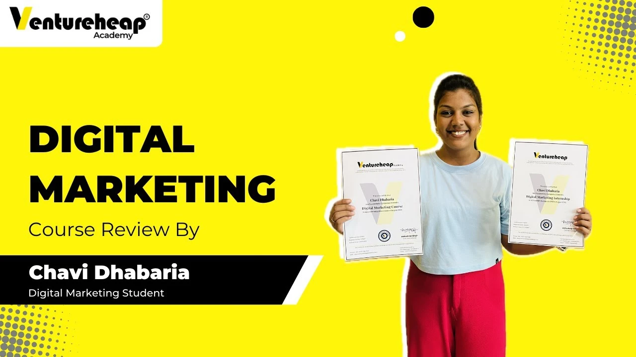 Digital marketing review by Chavi